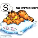 Garfield в постели - mult