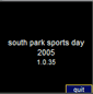 SOUTH PARK SPORTS DAY