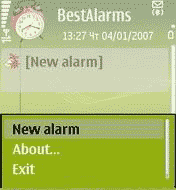 Best Alarms v1.0 S60v3 - for OS Symbian