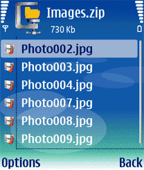 Handyzip v1.03 S60v3 - for OS Symbian