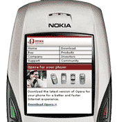 Opera 9.1 - for OS Symbian