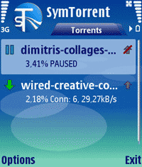 SymTorrent v1.0 Symbian OS 9 - for OS Symbian