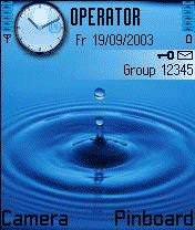 Water Theme - for OS Symbian